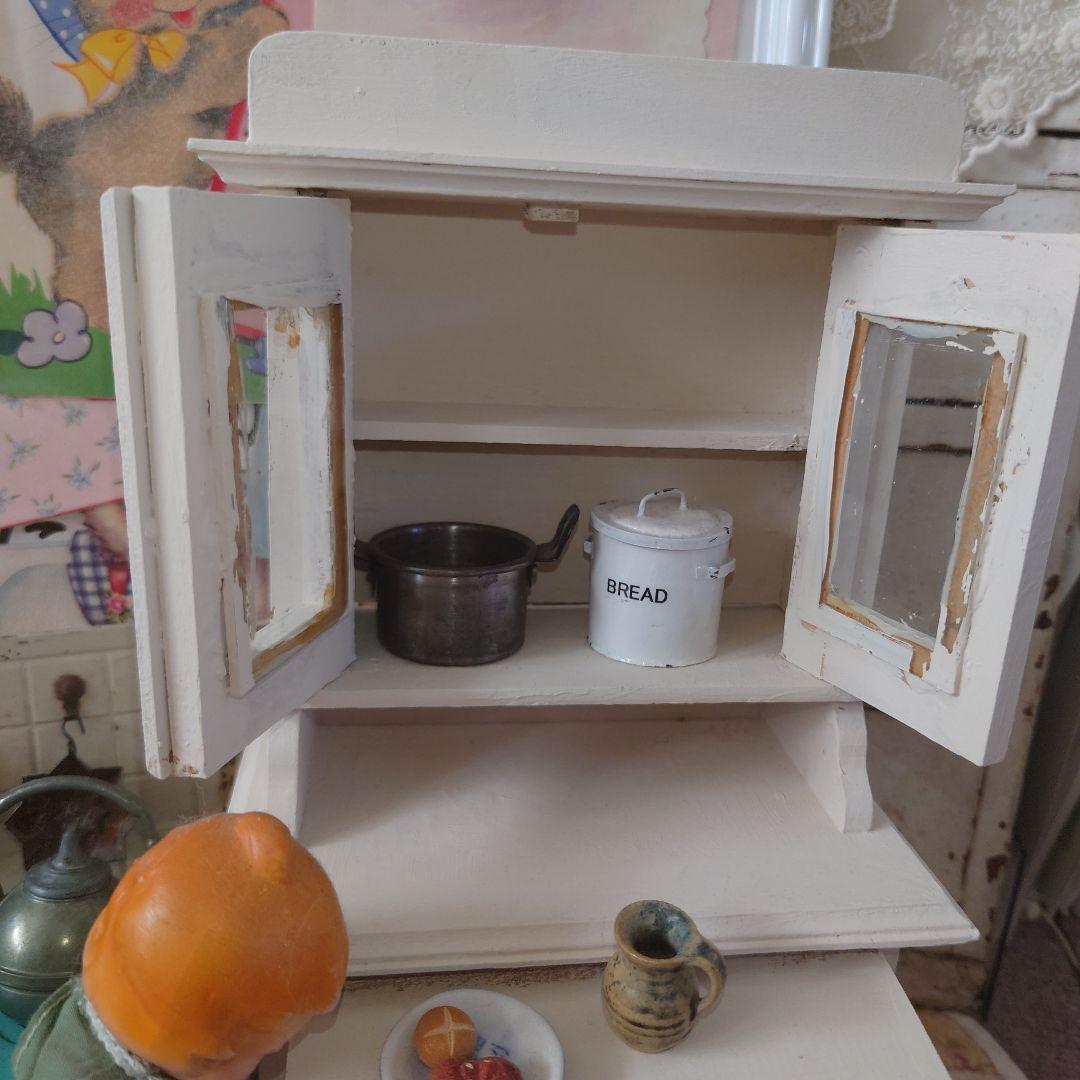 ヴィンテージ、ドールハウスキャビネット