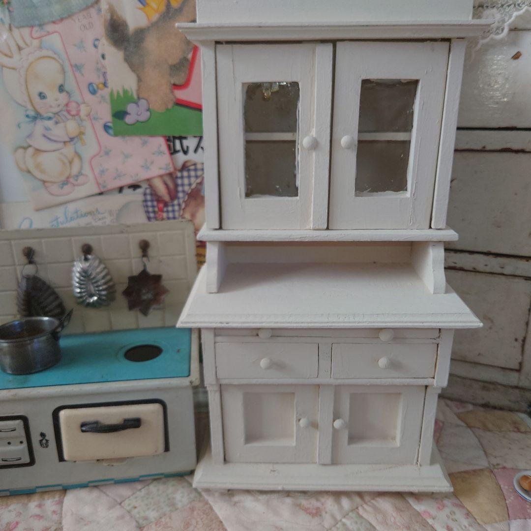 ヴィンテージ、ドールハウスキャビネット