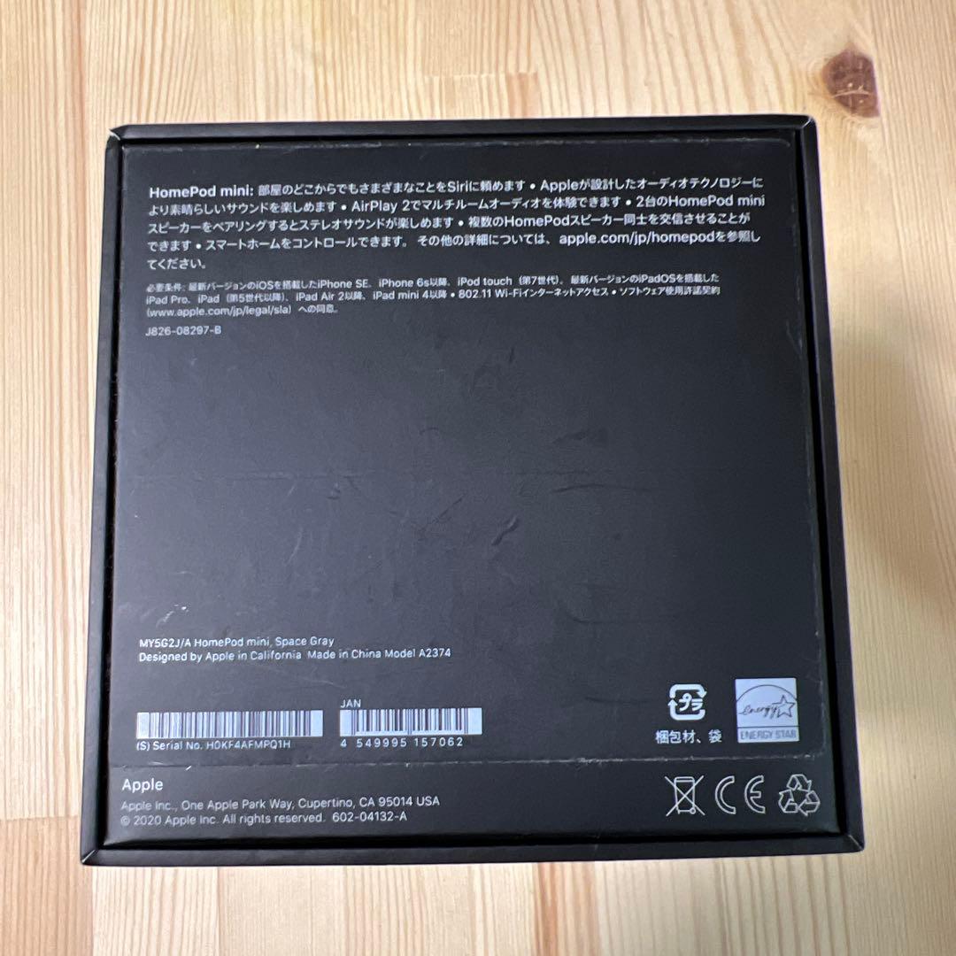 Apple Pod mini スペースグレイ 美品