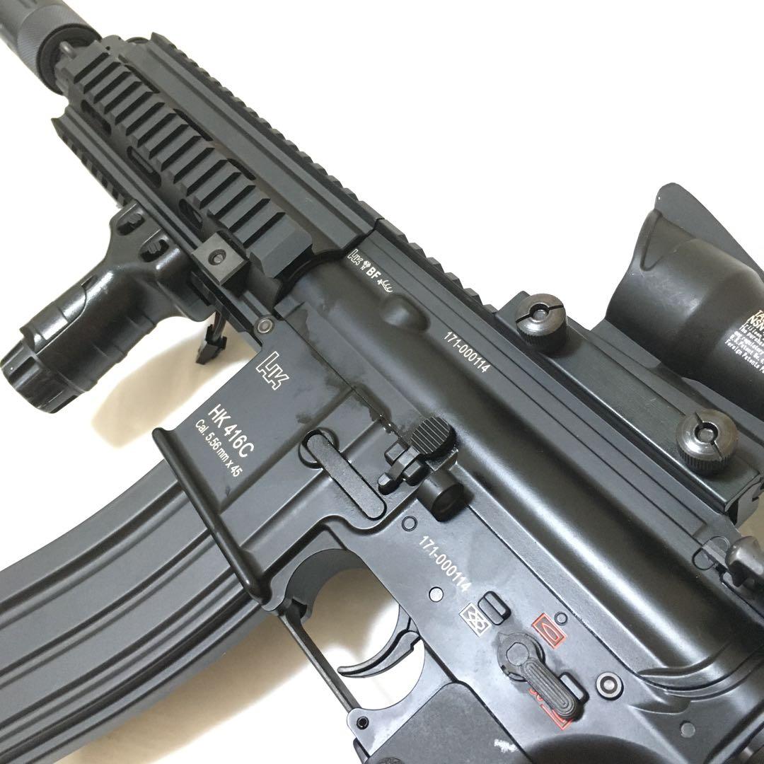 【超美品＆SBD＆動作快調!!】 東京マルイ次世代電動ガンHK416Cセット!!