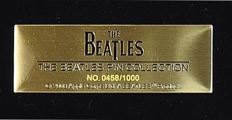 【正規ライセンス品】Beatles アルバムジャケット ピンズフレーム