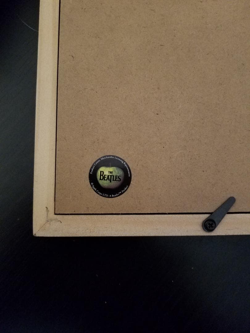 【正規ライセンス品】Beatles アルバムジャケット ピンズフレーム