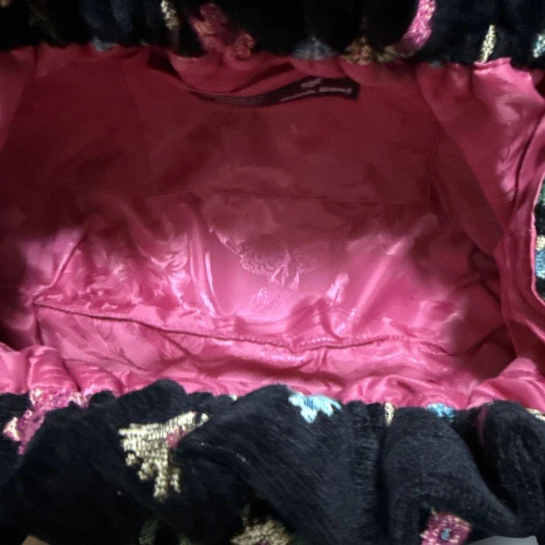 シンクビー・豪華なスパンコール付きがま口バッグ