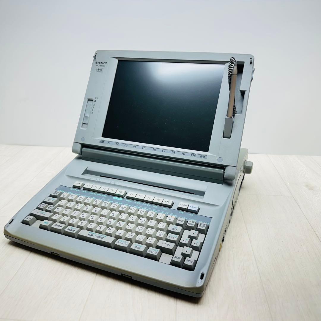 SHARP 日本語ワードプロセッサ　WD-M800
