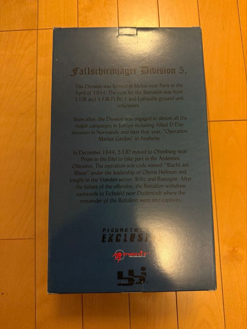 bbi 大戦時ドイツ軍降下猟兵　ミリタリーフィギュア　冬季装備エリートフォース