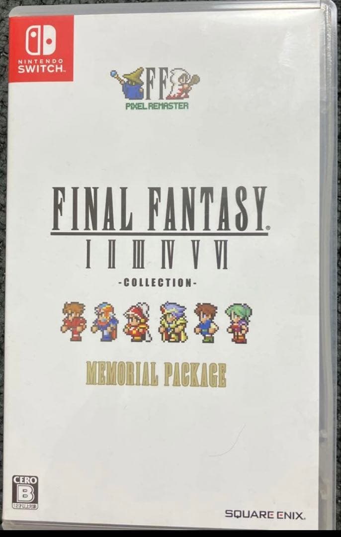 switch ファイナルファンタジーⅠ-Ⅵ コレクション ピクセルリマスター