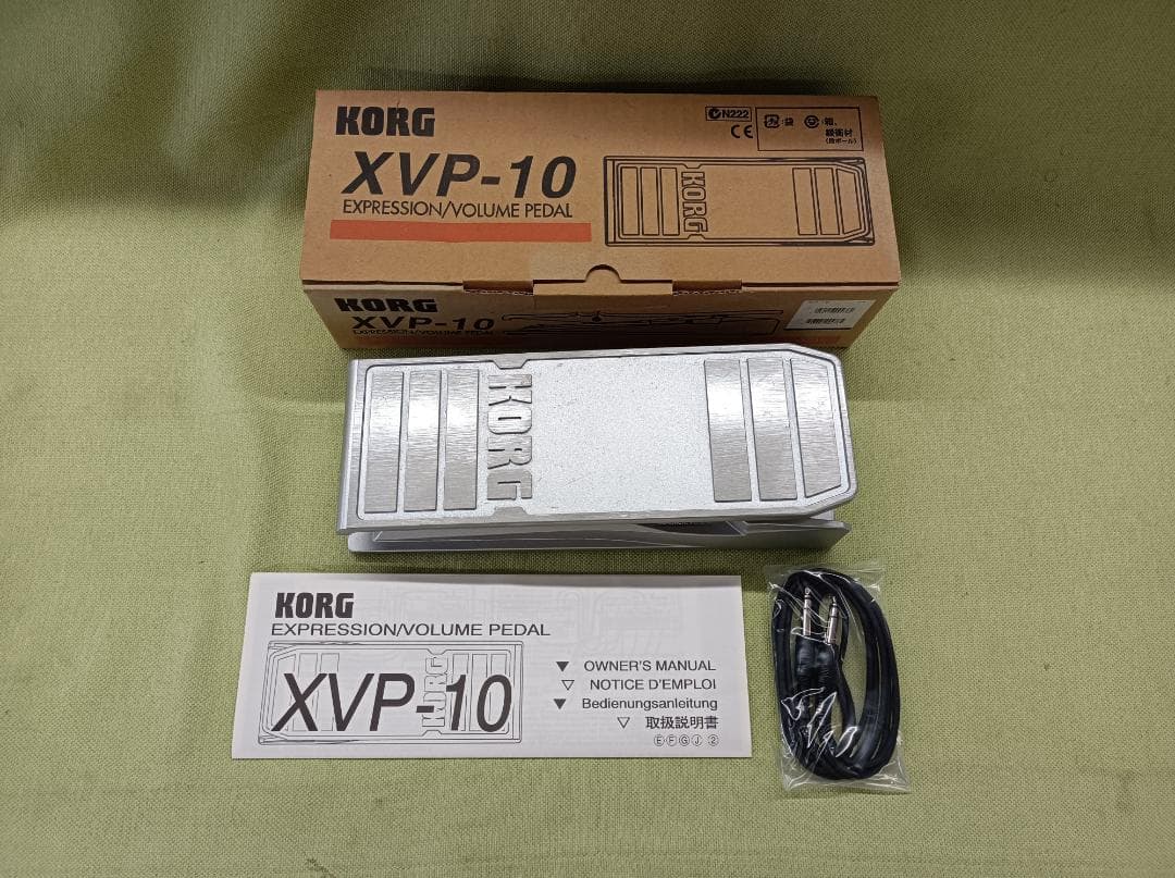 都《ZPDQA》美品KORG　XVP-10　エクスプレッション　ボリュームペダル