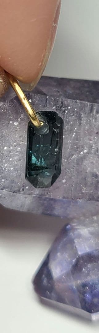 かおかお★天然ライトブルートルマリン、ブルースピネル★オーダー