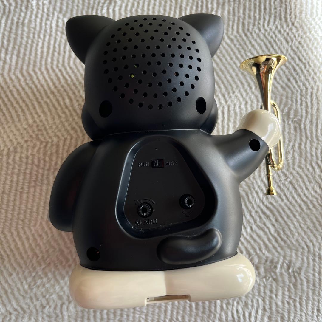 のらくろくん アラーム時計 スピーカー付き　昭和レトロ