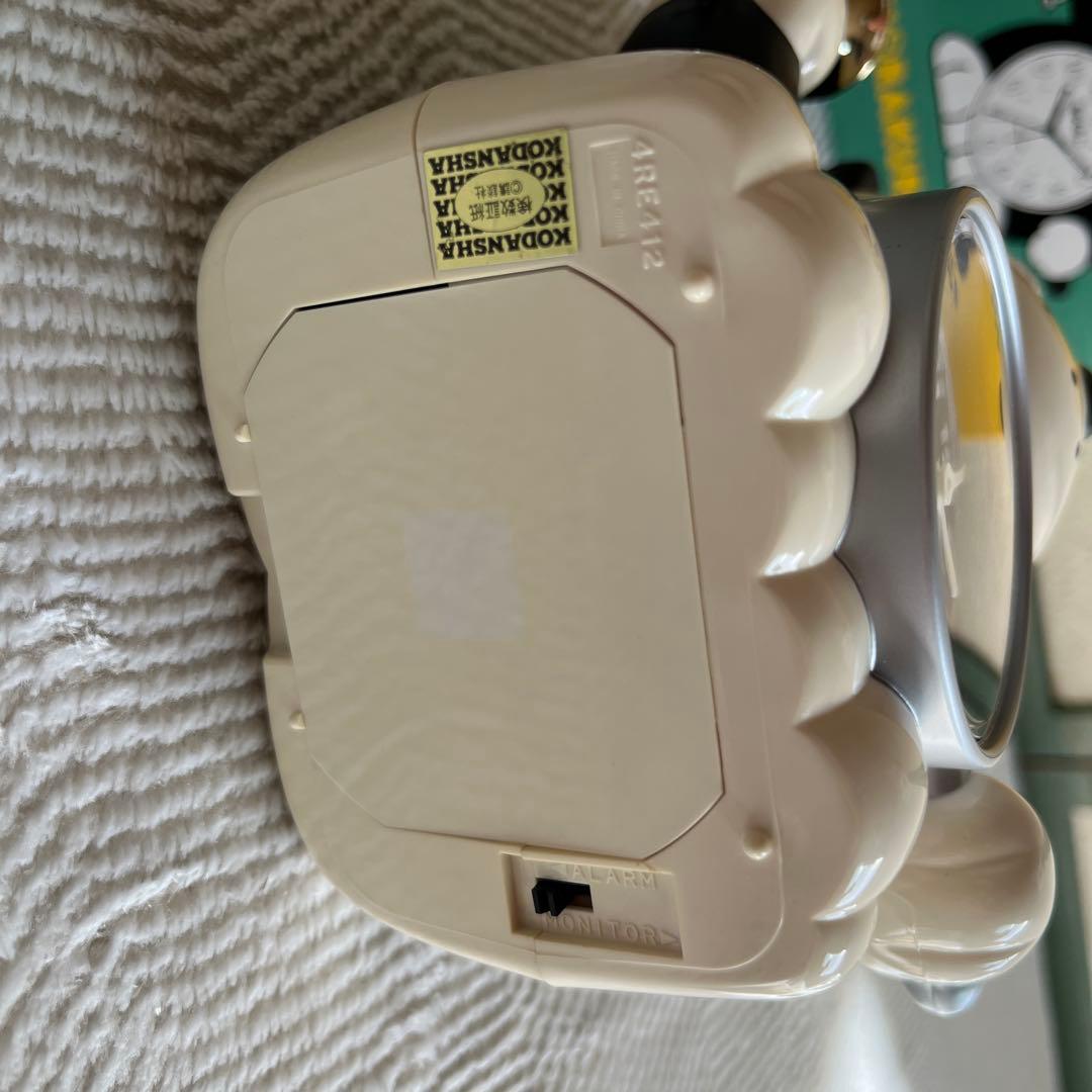 のらくろくん アラーム時計 スピーカー付き　昭和レトロ