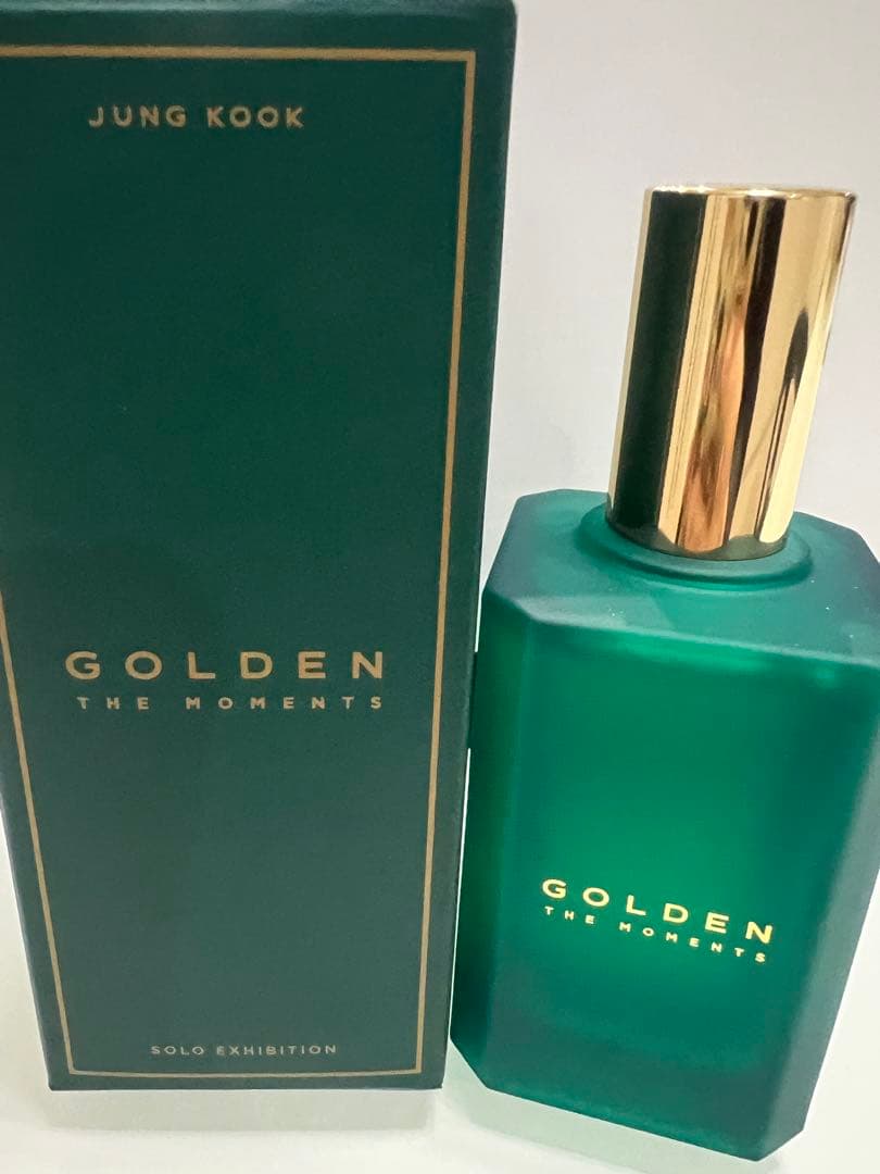 JUNGKOOK GOLDEN 香水 展示会