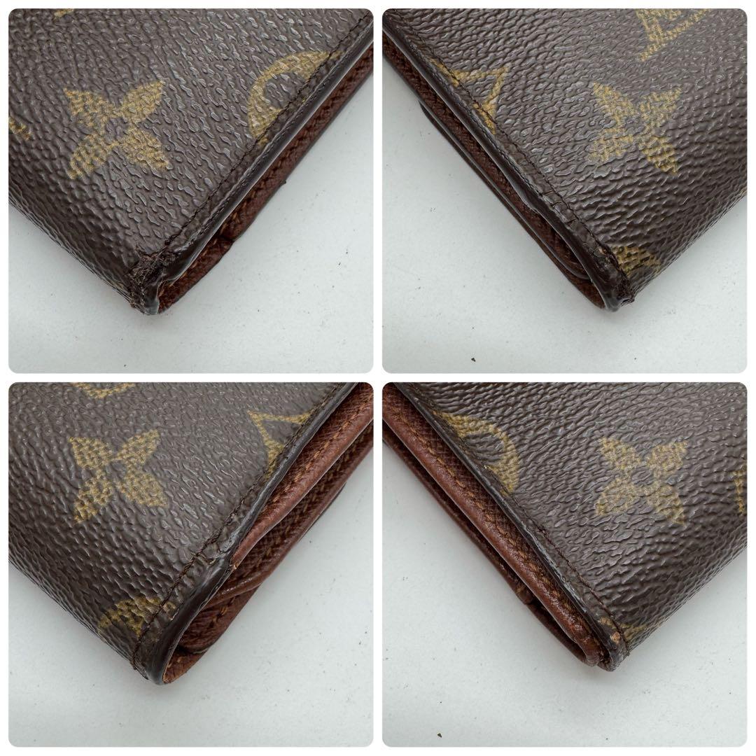 美品✨️ルイヴィトン　モノグラム　エテュイパピエ　三つ折り財布　折り財布　財布
