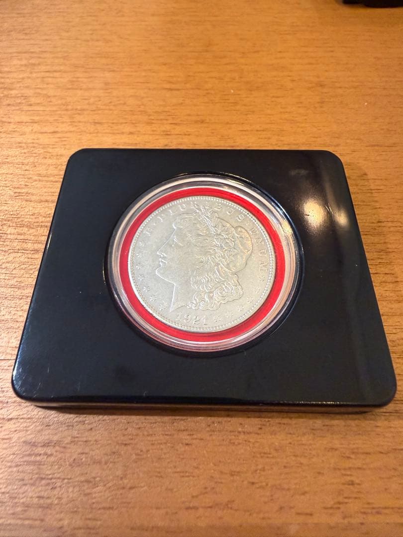 【1ドル銀貨】モルガンダラー 1921年 自由の女神 イーグル 箱付き