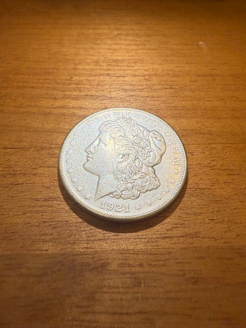 【1ドル銀貨】モルガンダラー 1921年 自由の女神 イーグル 箱付き