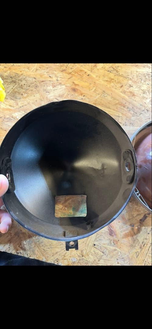 シビエ凹みヘッドライト　当時物　希少