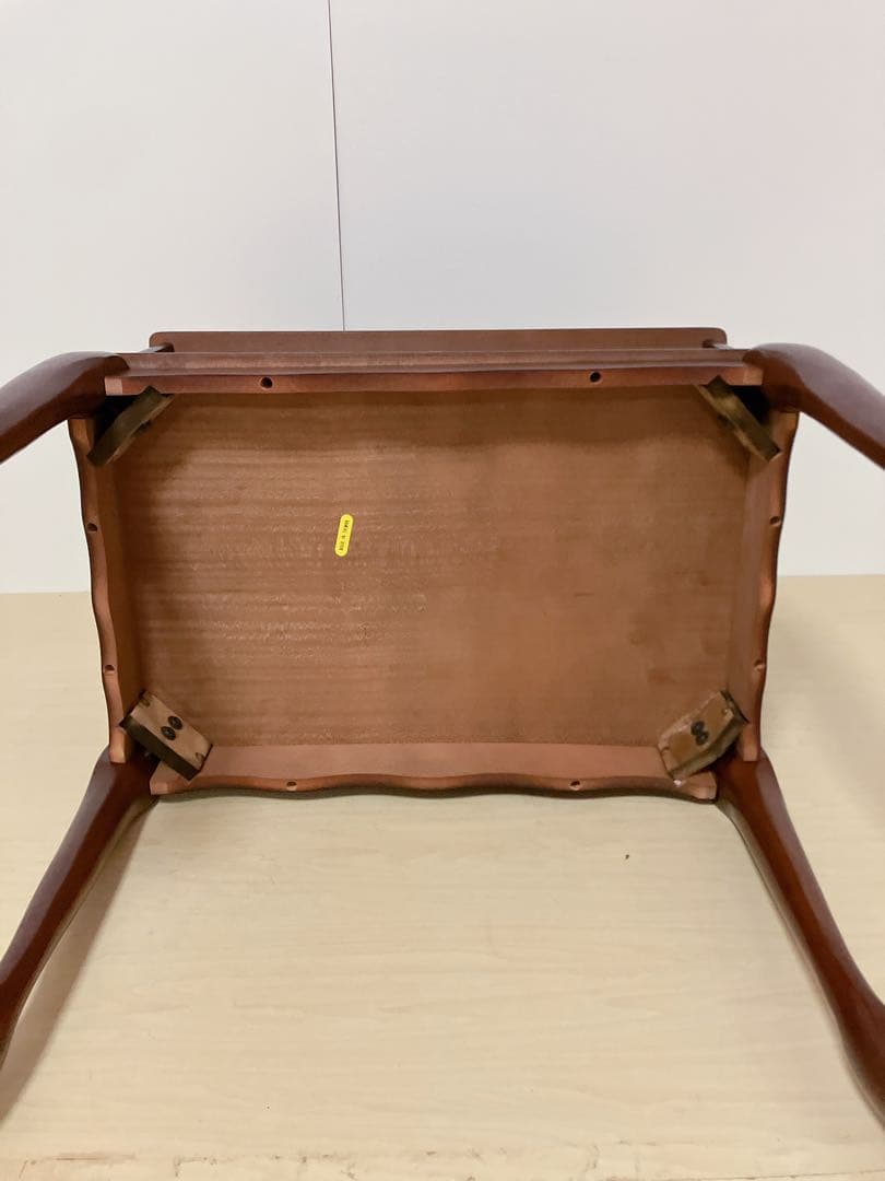 アンティーク調　猫脚　サイドテーブル　電話台　FAX台　サイドキャビネット