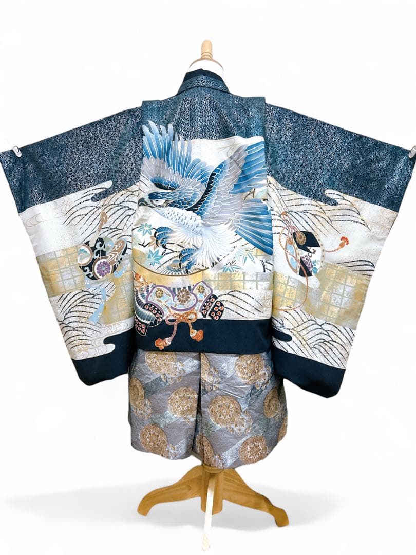 お買い得品♡七五三　3歳　4歳　5歳　小さめ　男の子　フルセット　鷹