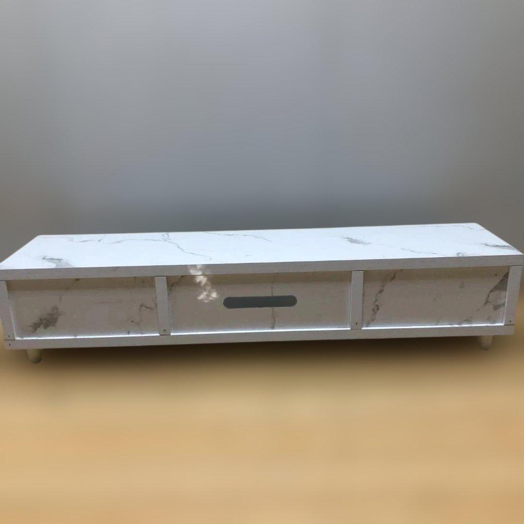 送料無料 大理石調 テレビボード ローボード TV台 88165-5-005