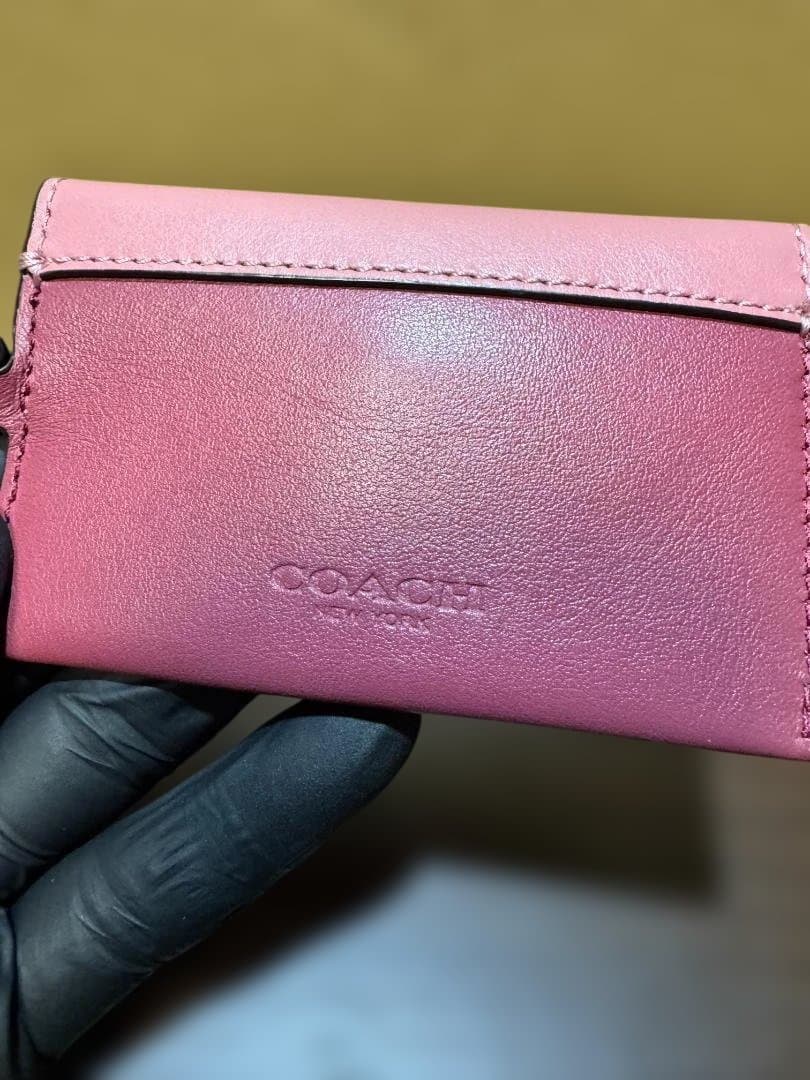 COACH コンパクト財布2個とキーホルダーセット ４点セット