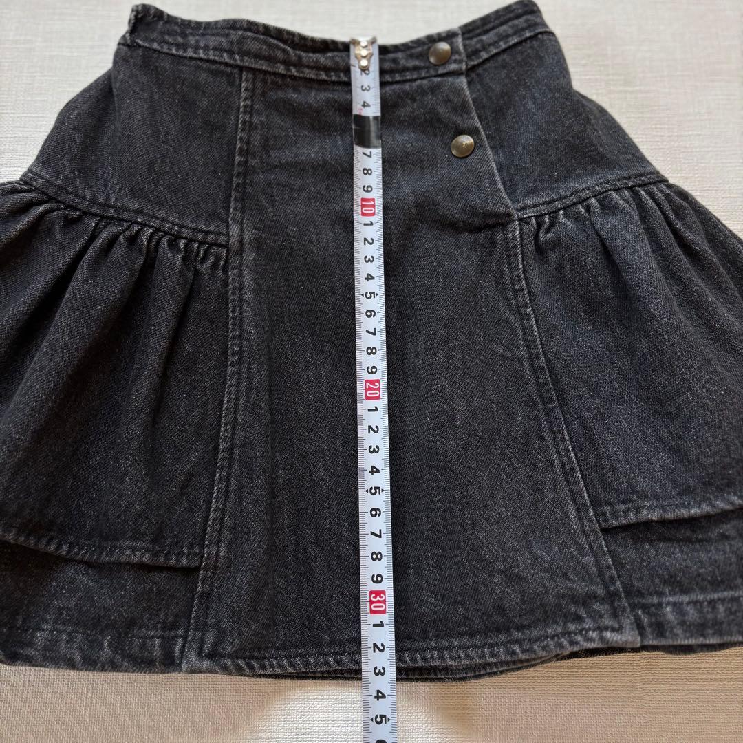 スカート Soor Ploom Molly Skirt in Black Denim