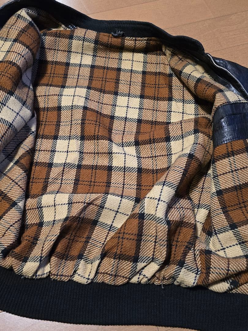 70s.ジャパンビンテージ.レザージャケットCAROL .矢沢永吉