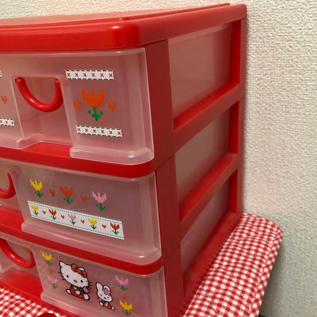 ハローキティ ミニチェスト アンティーク レトロ雑貨