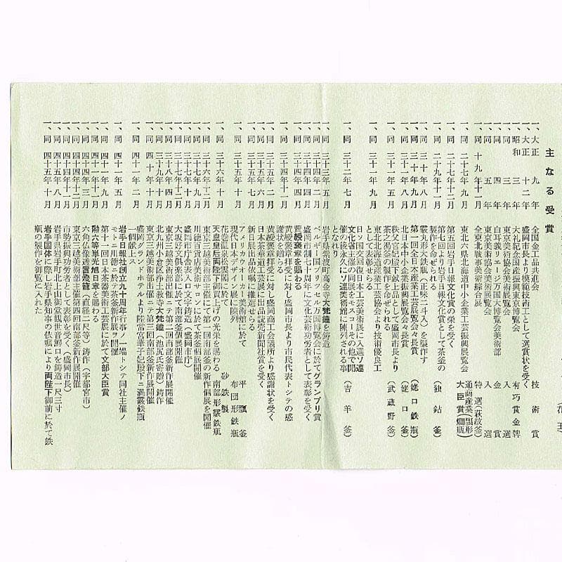 南部鉄器　釜師　鈴木盛久造　南部砂鉄鈴　手振り鈴　共箱　C　R8151