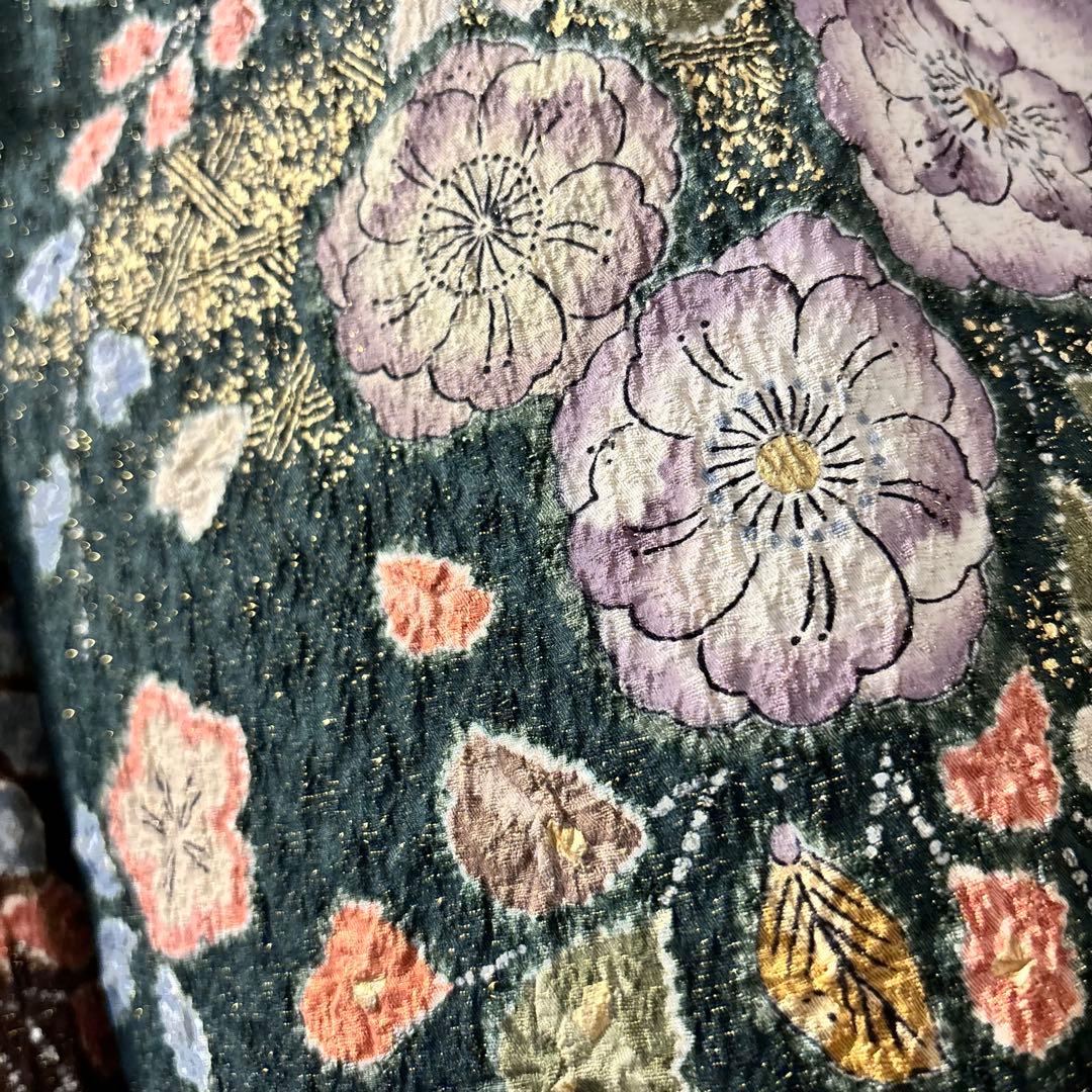 美品　辻ヶ花　花絞り　金通し　金駒刺繍　染分け　秀品　振袖　フルセット 振り袖