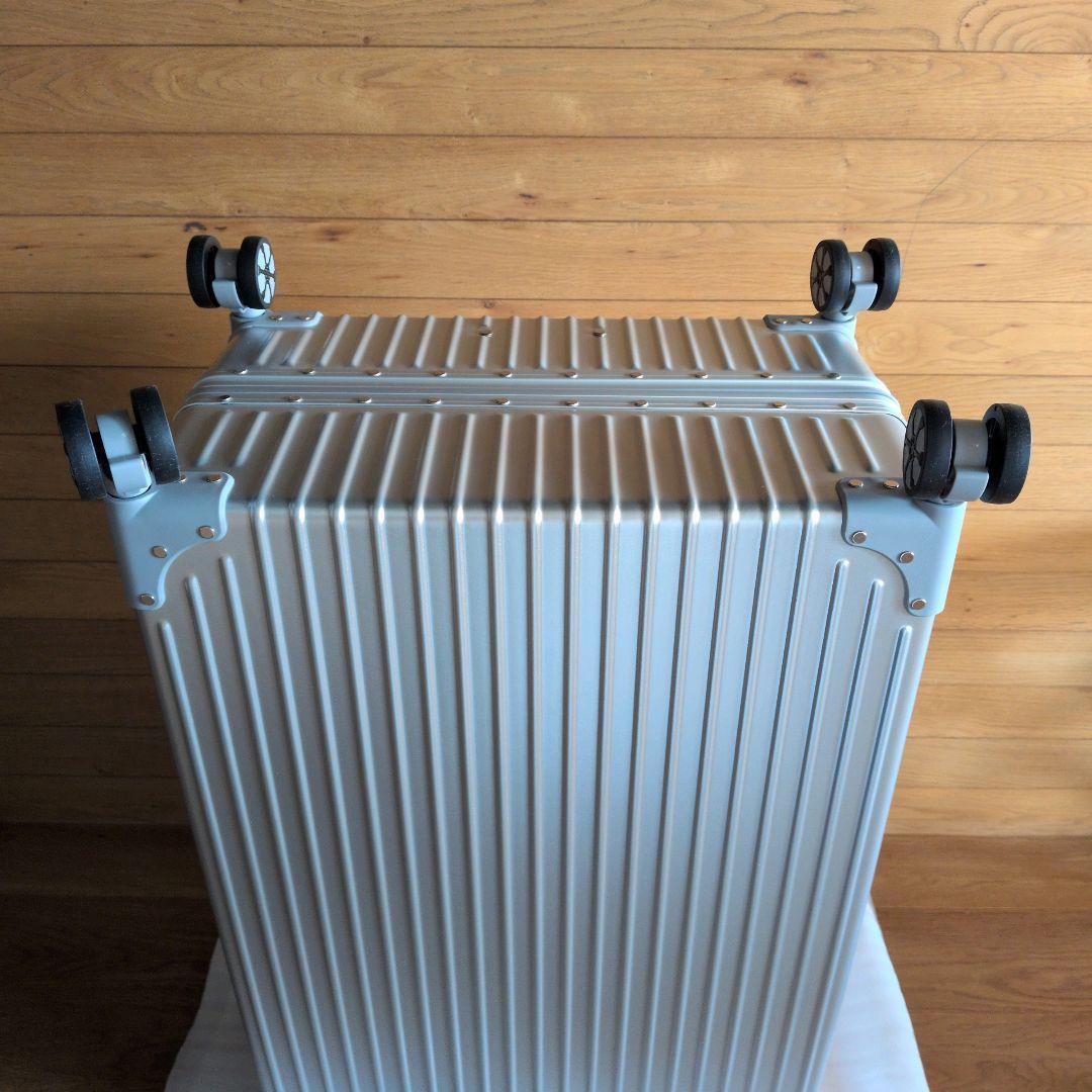 スーツケース キャリーケース アルミ シルバー 大容量 XL 長期 旅行 出張