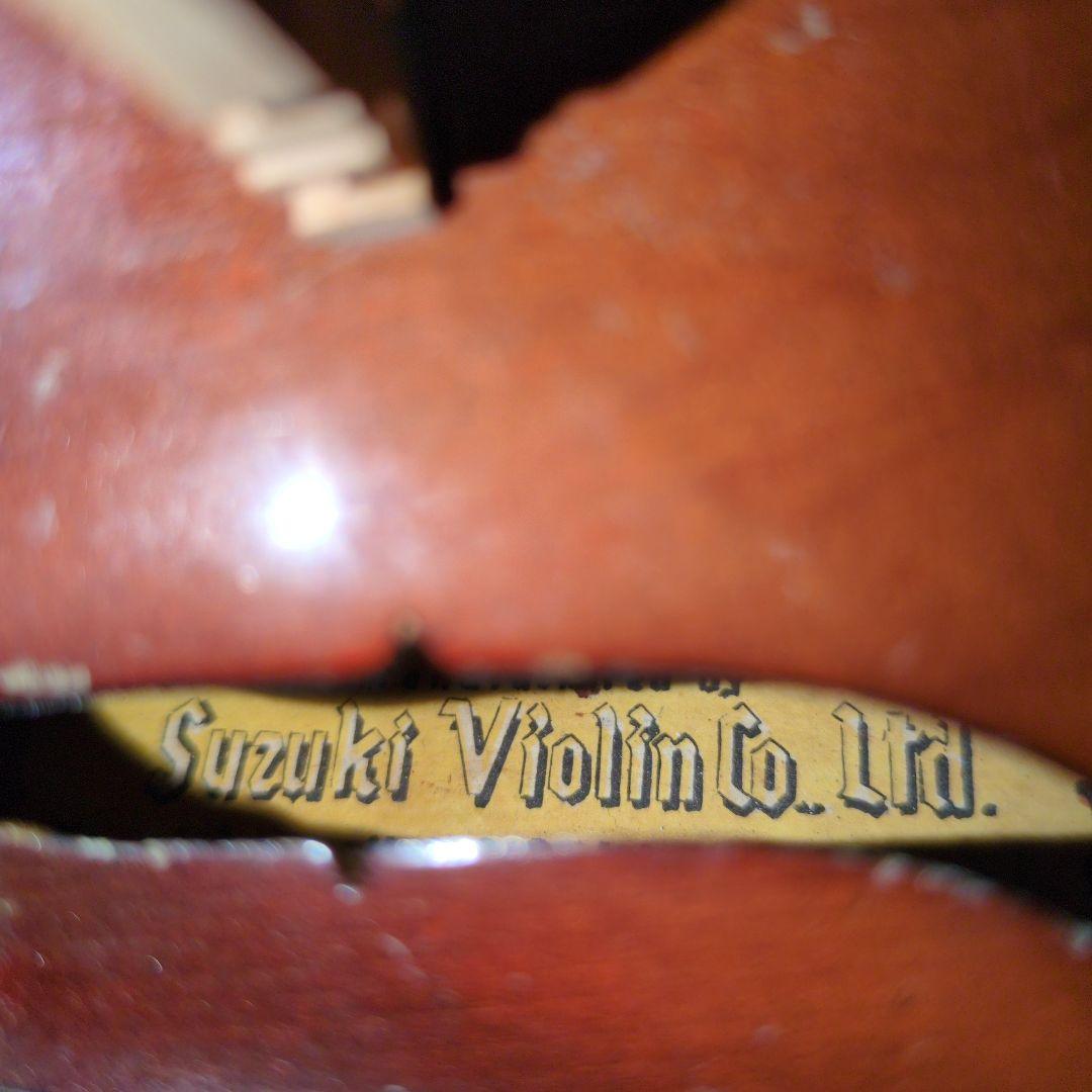 試演奏済み　スズキバイオリン本体 ケース付き4/4 1955年