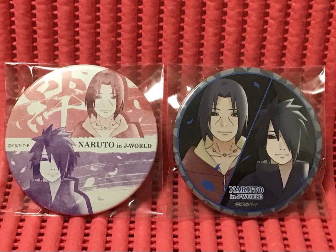 ナルト❼《JW 75mm 絆缶バッジ》