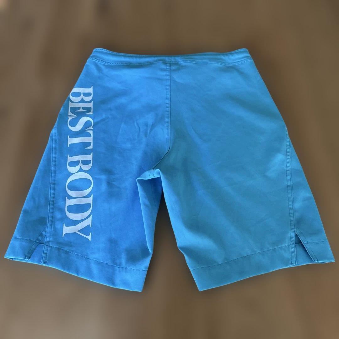BEST BODY JAPAN 公式ショーツ Sサイズ ブルー ベストボディ