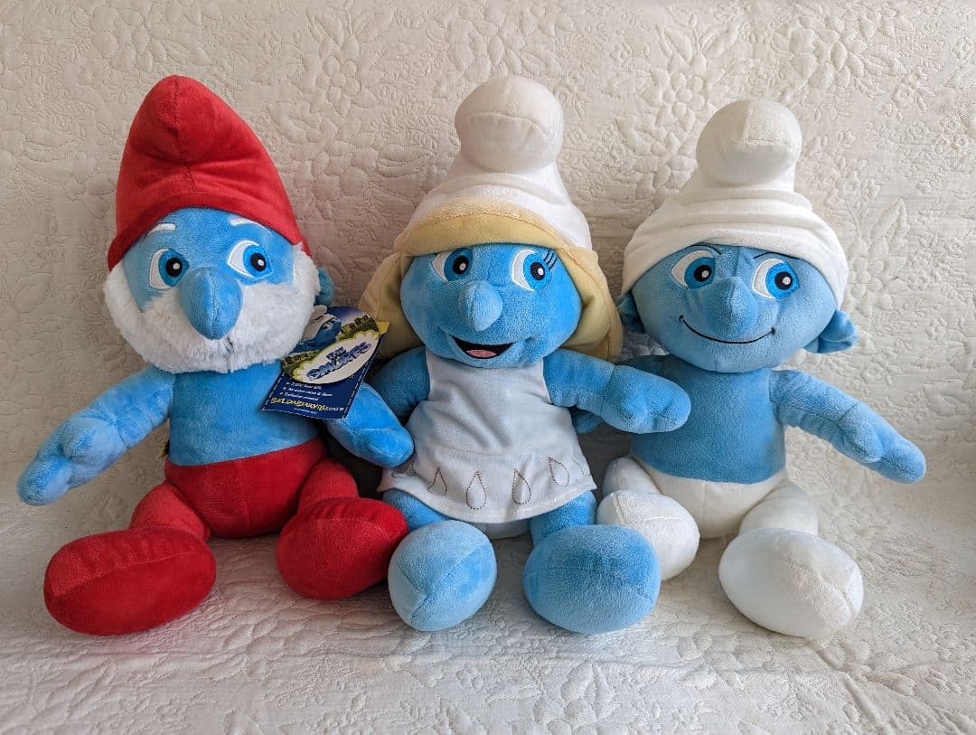 ビルドアベア　スマーフ　日本未発売を含む　コスチュームとぬいぐるみセット