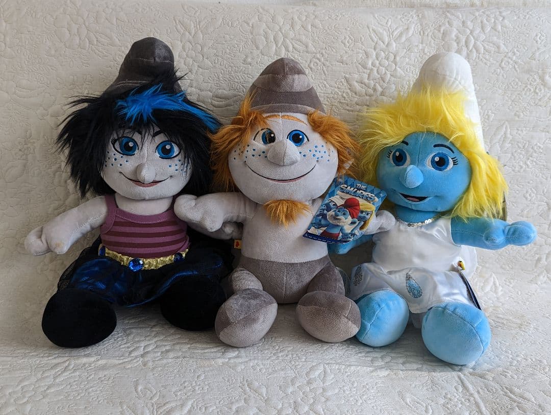 ビルドアベア　スマーフ　日本未発売を含む　コスチュームとぬいぐるみセット