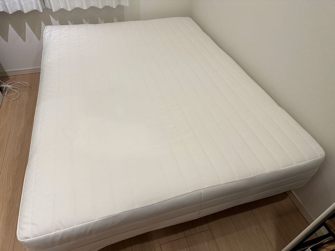 無印良品　脚付マットレス　ポケットコイル　ダブル（送料込み）　1月末まで