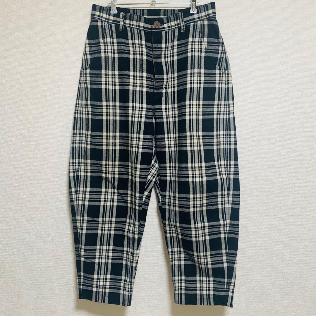 ●斬新サルエル●ヴィヴィアンウエストウッド●総柄チェック●お洒落全開●極限定●