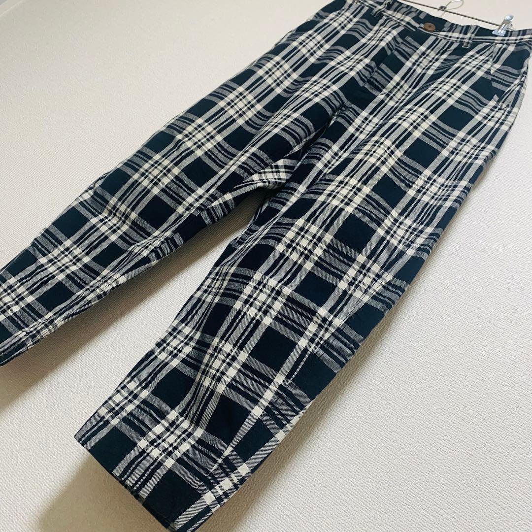 ●斬新サルエル●ヴィヴィアンウエストウッド●総柄チェック●お洒落全開●極限定●