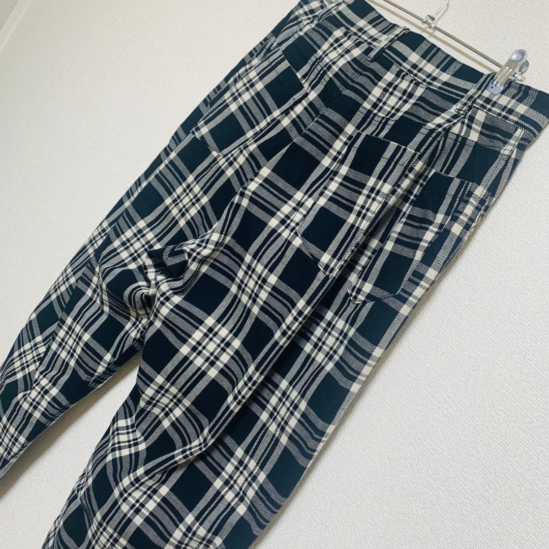 ●斬新サルエル●ヴィヴィアンウエストウッド●総柄チェック●お洒落全開●極限定●