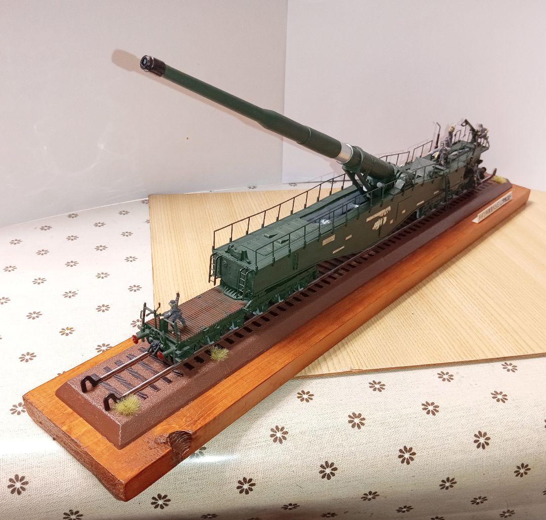 ドイツ列車砲 K5(E)レオポルド　展示台付き②