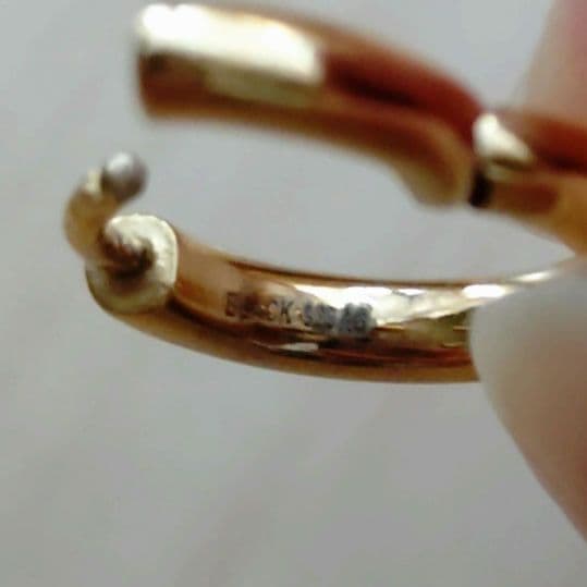 MARIA BLACK マリアブラック フープピアス Marco Huggie