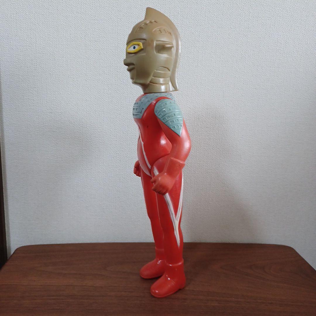 当時もの希少ブルマァク製　ジャイアント「ウルトラセブン」約40㎝ソフビフィギュア