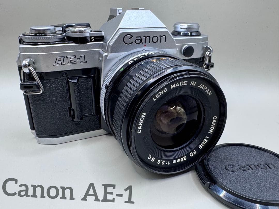 フィルムカメラ Canon AE-1 / FD 28mm f2.8 S.C.