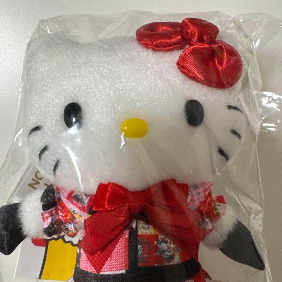 ハローキティ展　KTマスコット ドレスEX 50周年 ぬいぐるみマスコット