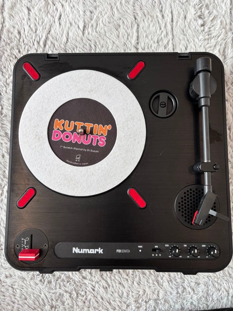 Numark PT01 Scratch ポータブルターンテーブル