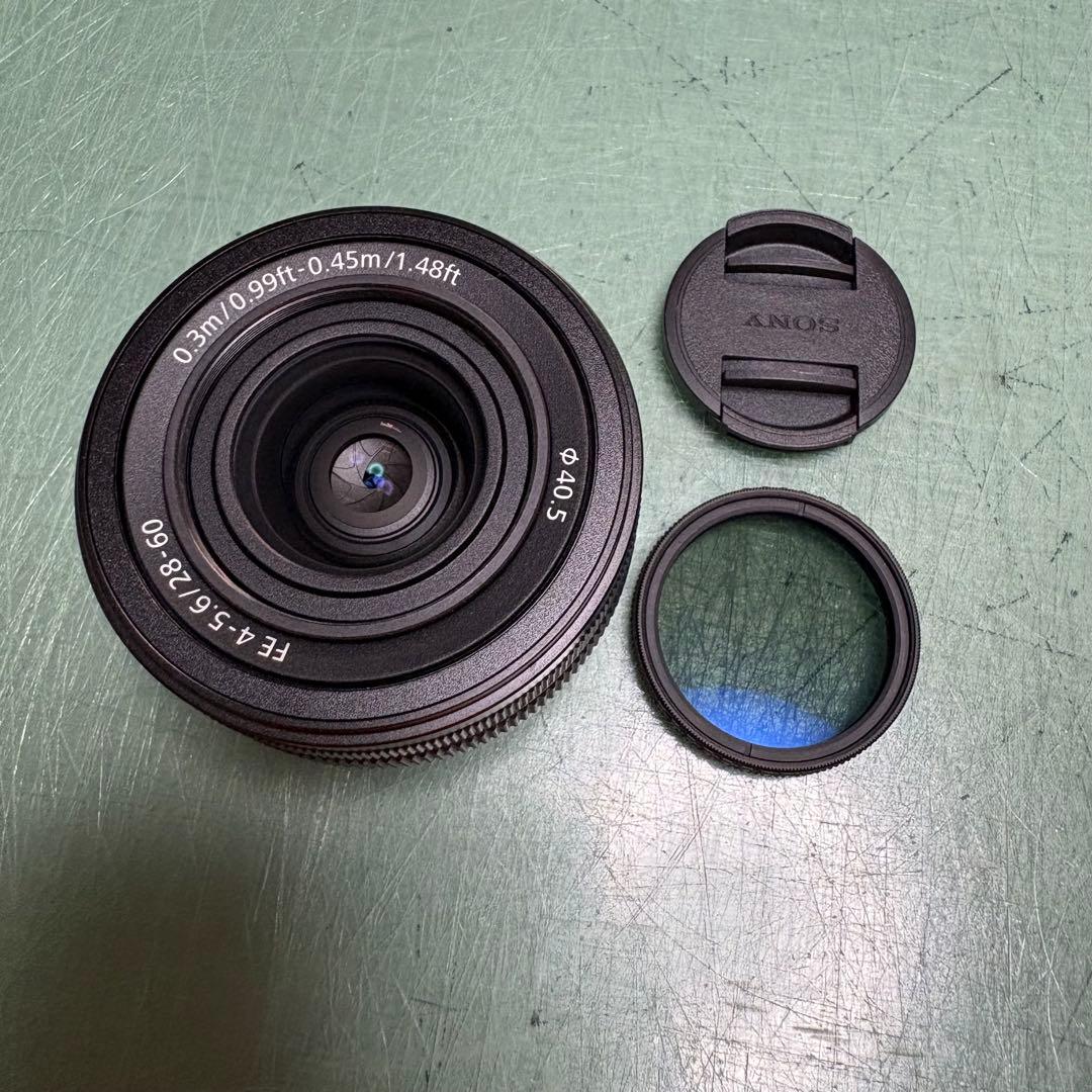 SONY レンズ SEL2860 FE 28-60mm F4-5.6 フィルタ付