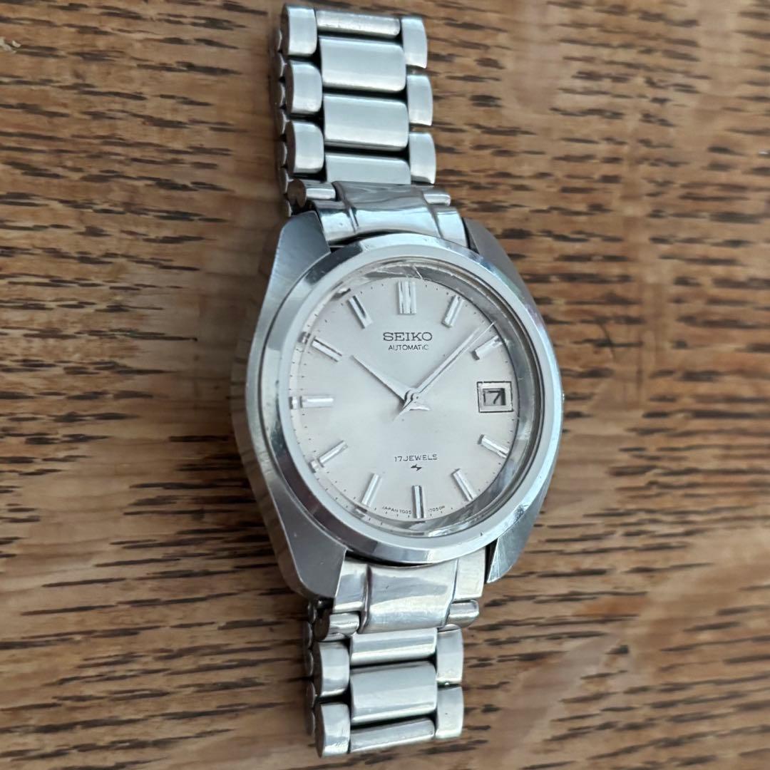 【稼働品】セイコー7005-7030 SEIKO 自動巻き 腕時計 ヴィンテージ