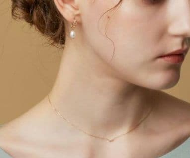 ☆美品☆アガットagete K10 パールチャームピアスセット