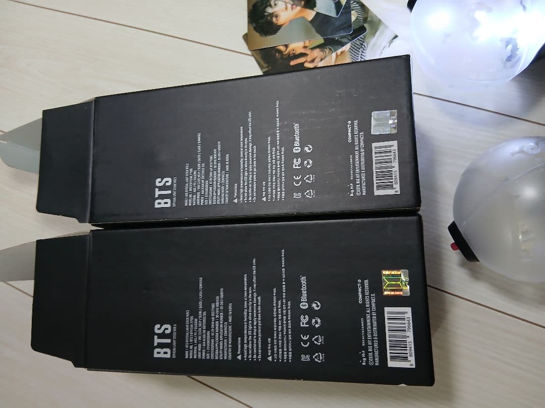 BTS　オフィシャルライトスティックVer.3　2本セット　写真のみです　ペンラ