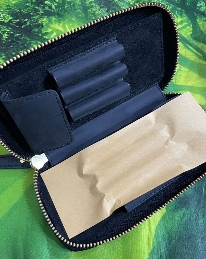 Bahagia（バハギア） 廣瀬鐵筆堂モデル クレイジーホースレザー／ブラック