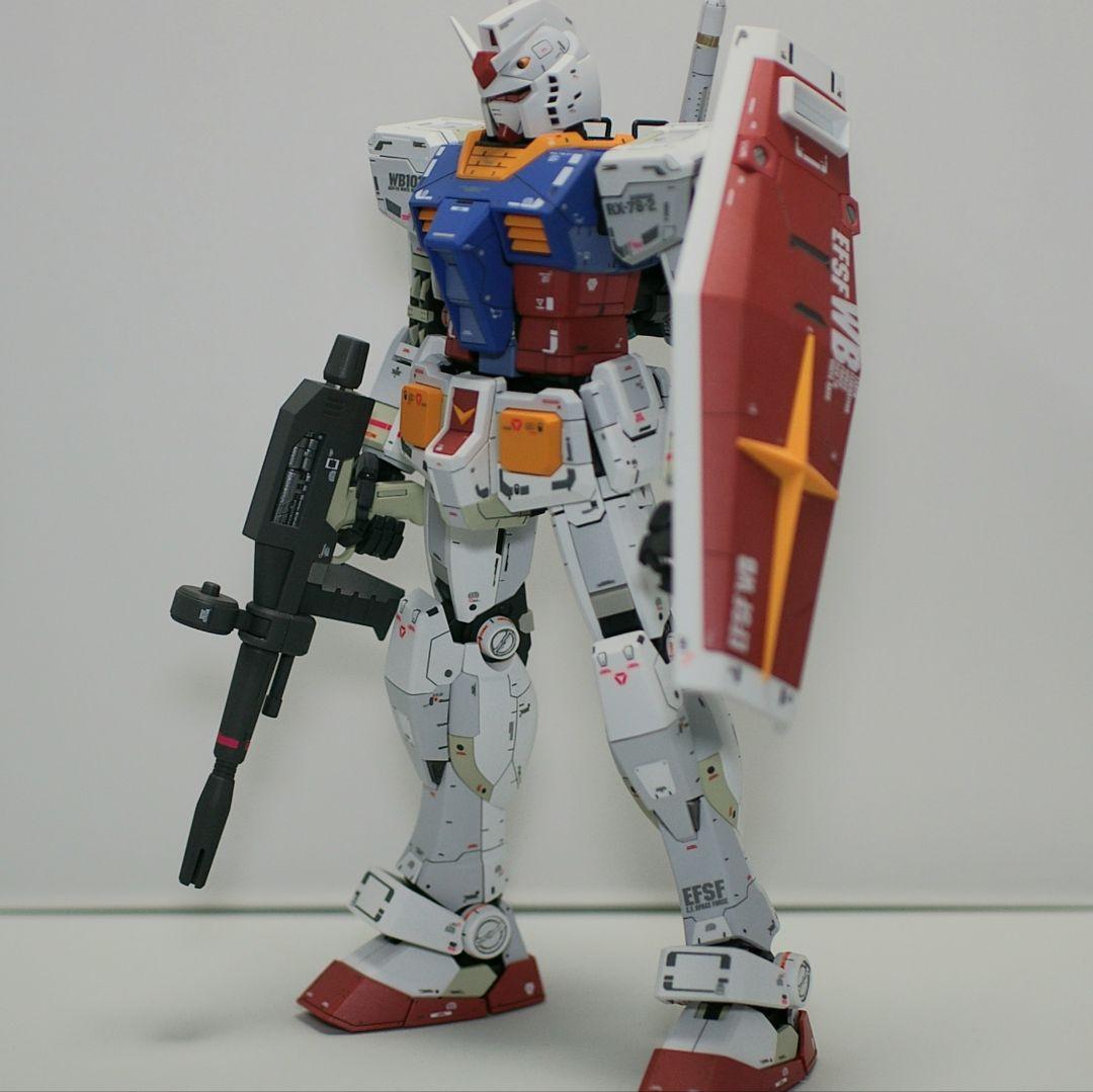 MG ガンダム 塗装 完成品 バンダイ ガンプラ 1/100